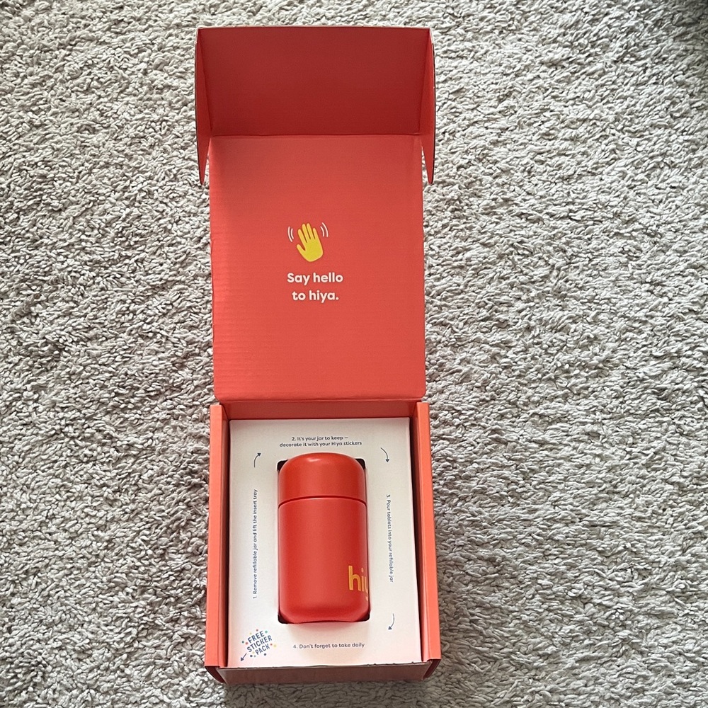 Hiya Coral Kids Vitamin Bottle Replacement